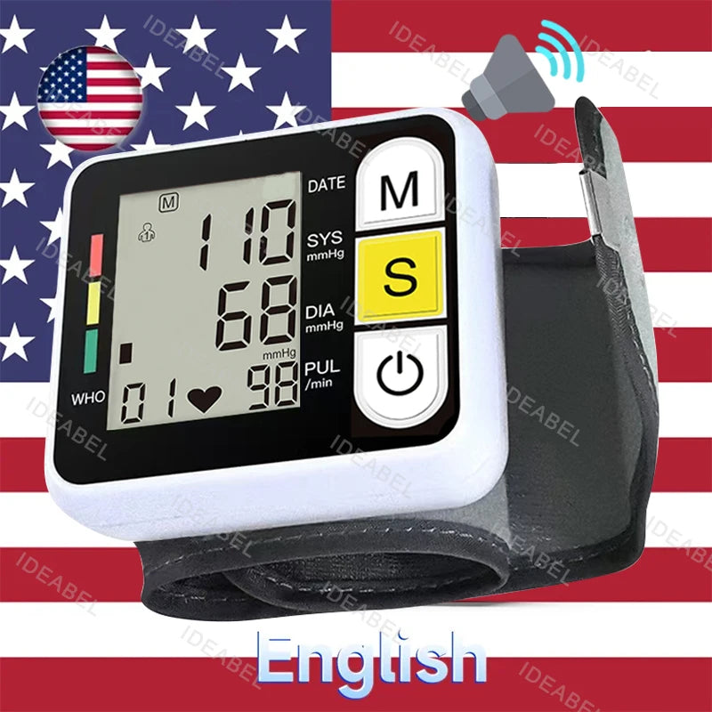Digital Wrist Blood Pressure Monitor