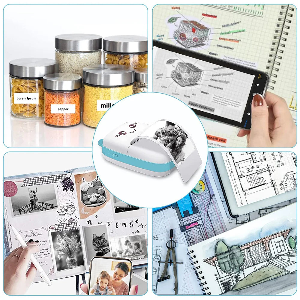 Mini Bluetooth Label Printer