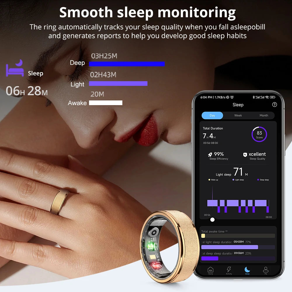 R10 Smart Ring with Health Monitor