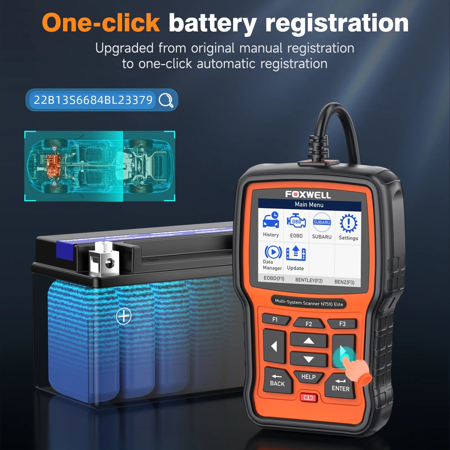 NT510 Elite OBD2 Scanner