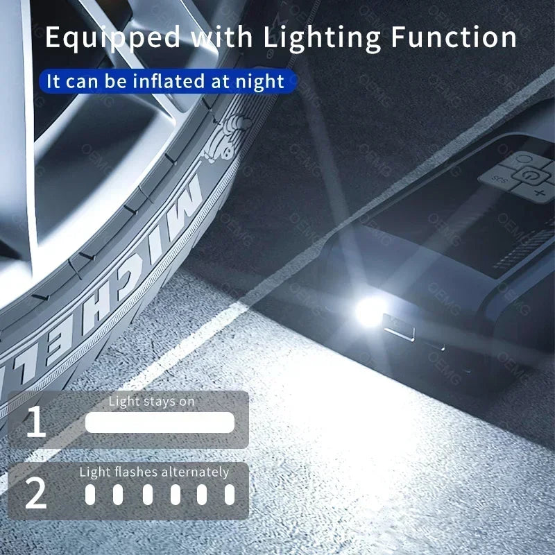 Portable Wireless Car Tire Inflator