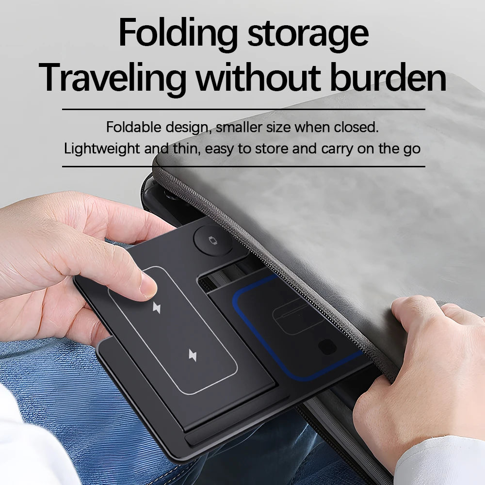 30W Foldable Wireless Charger Stand