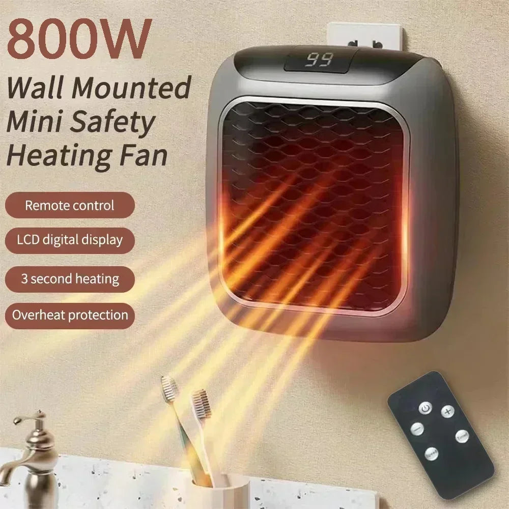 800W Portable Electric Heater