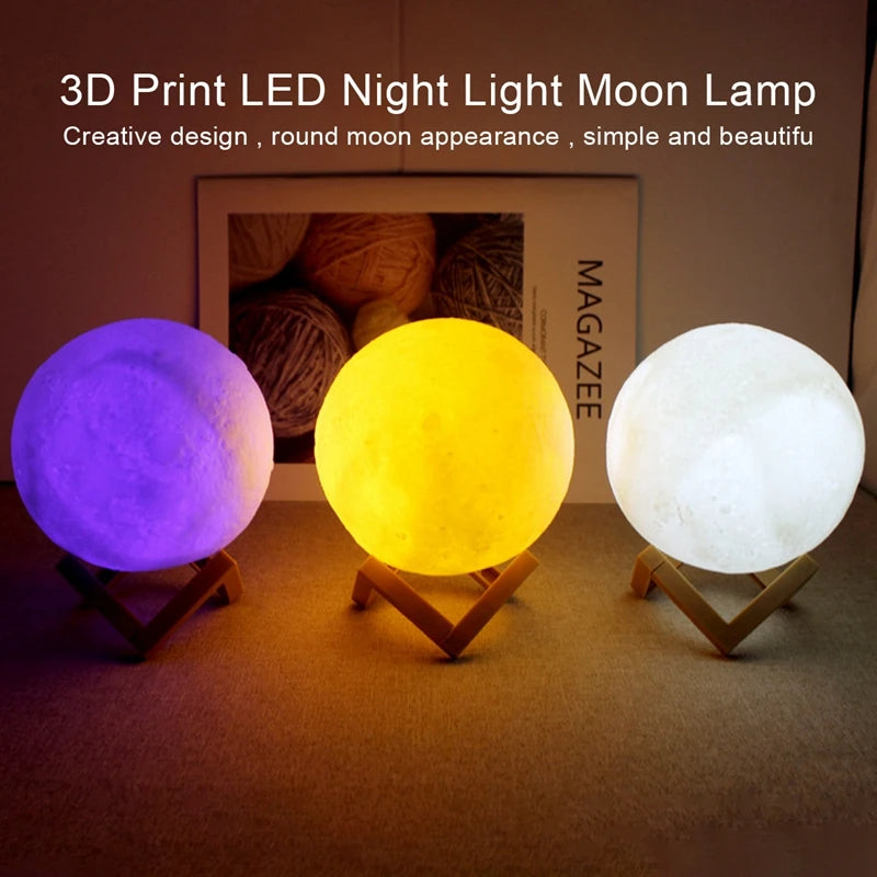 LED Moon Galaxy Light