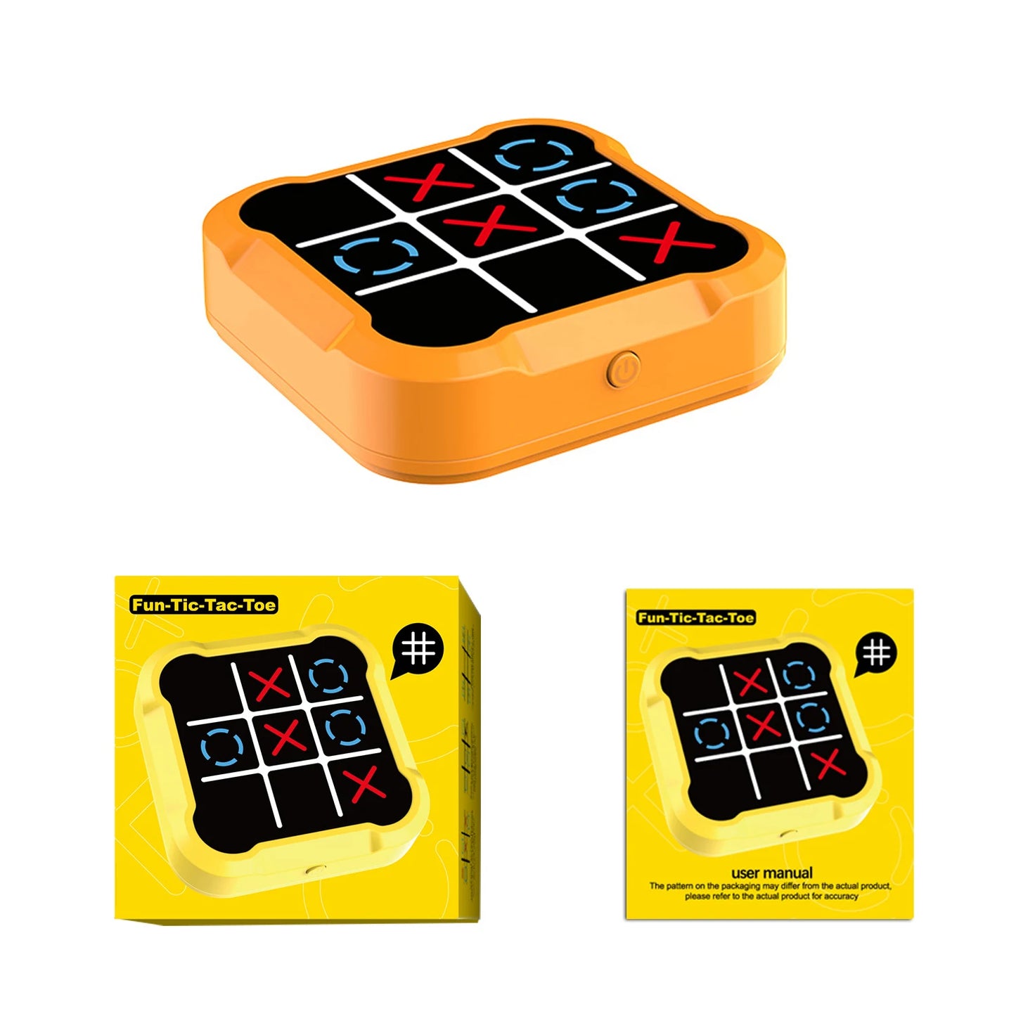 Portable Electronic Tic Tac Toe Game Console