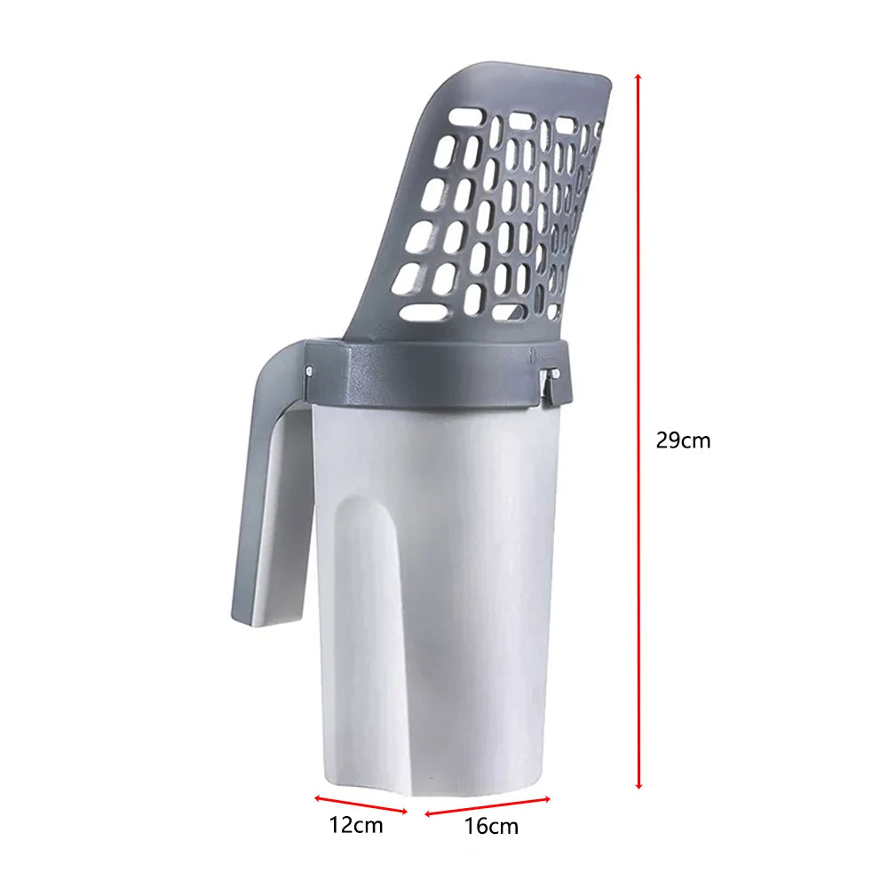 Durable Plastic Litter Scoop