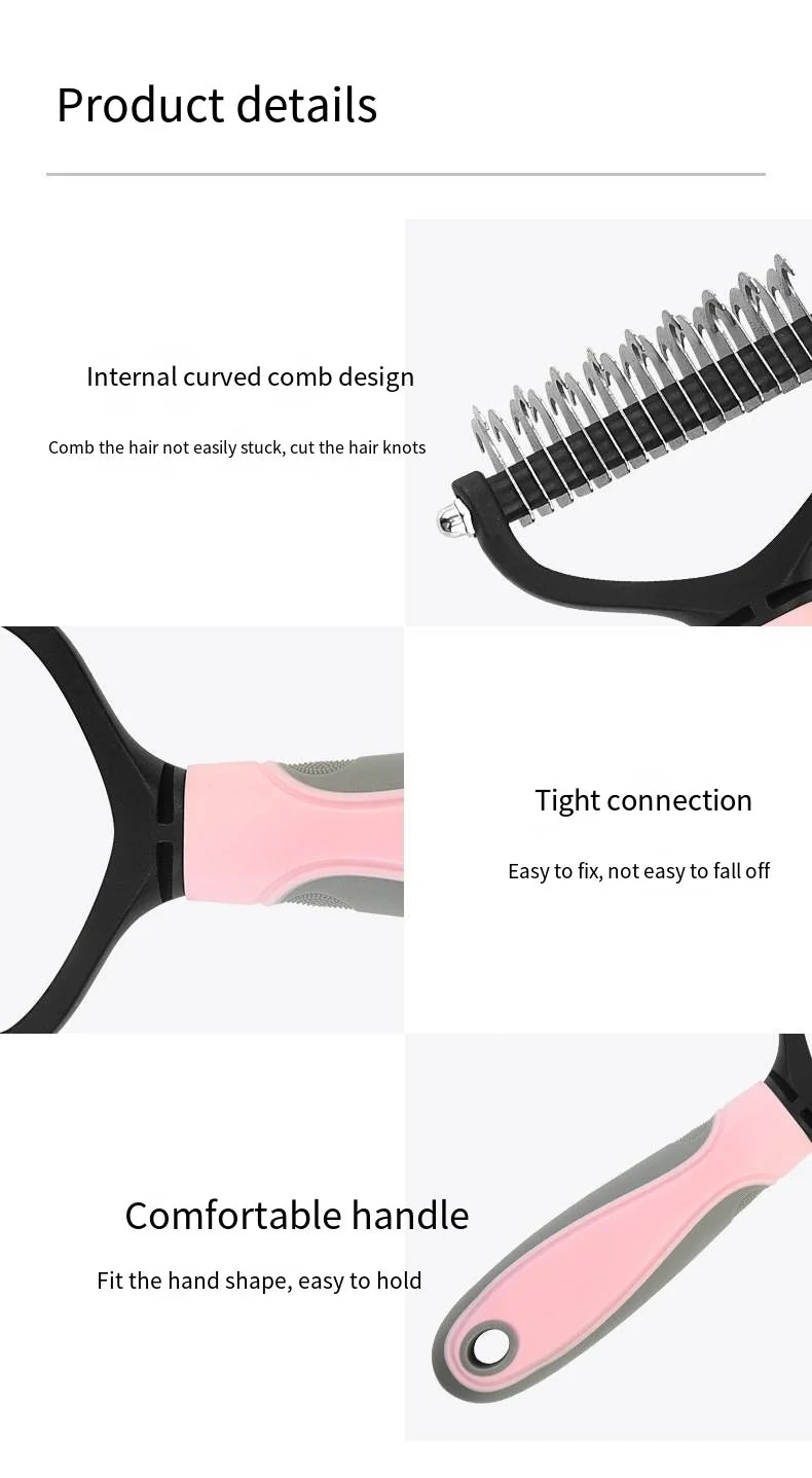 Stainless Steel Grooming Comb