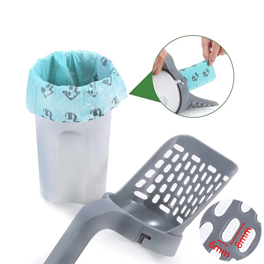 Durable Plastic Litter Scoop