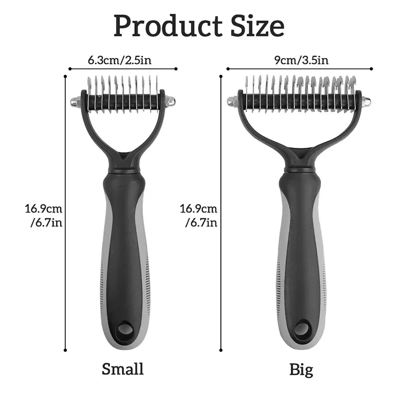 Stainless Steel Grooming Comb