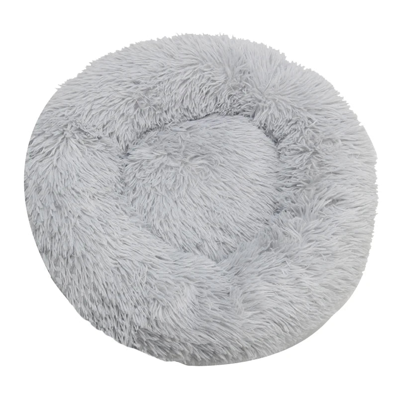 Cozy Round Plush Bed