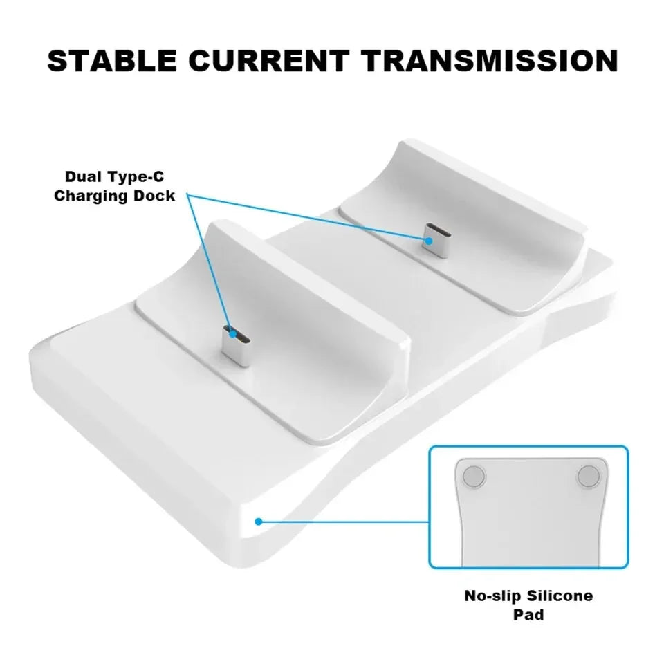 Fast Charging PS5 Dual Controller Dock