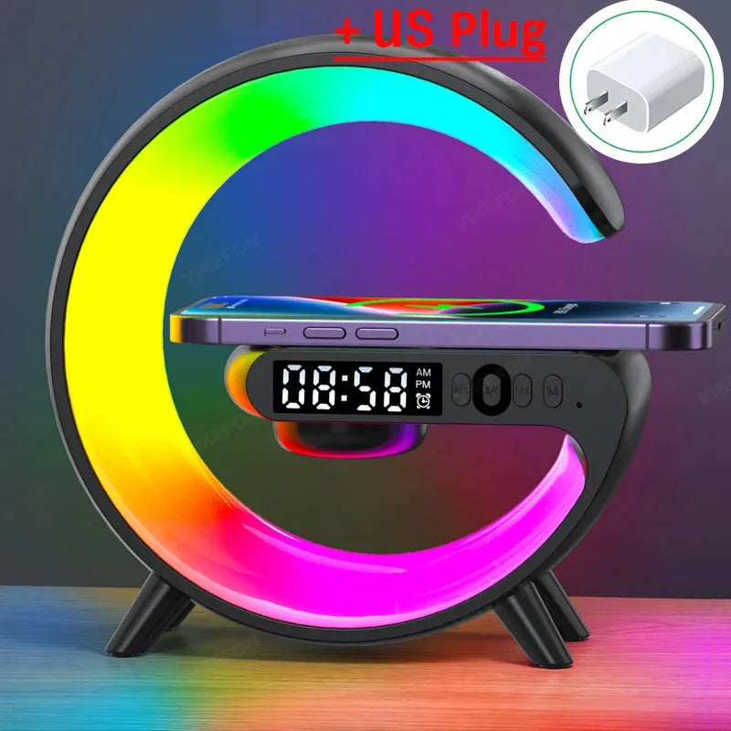 Wireless Charging Stand with RGB Light
