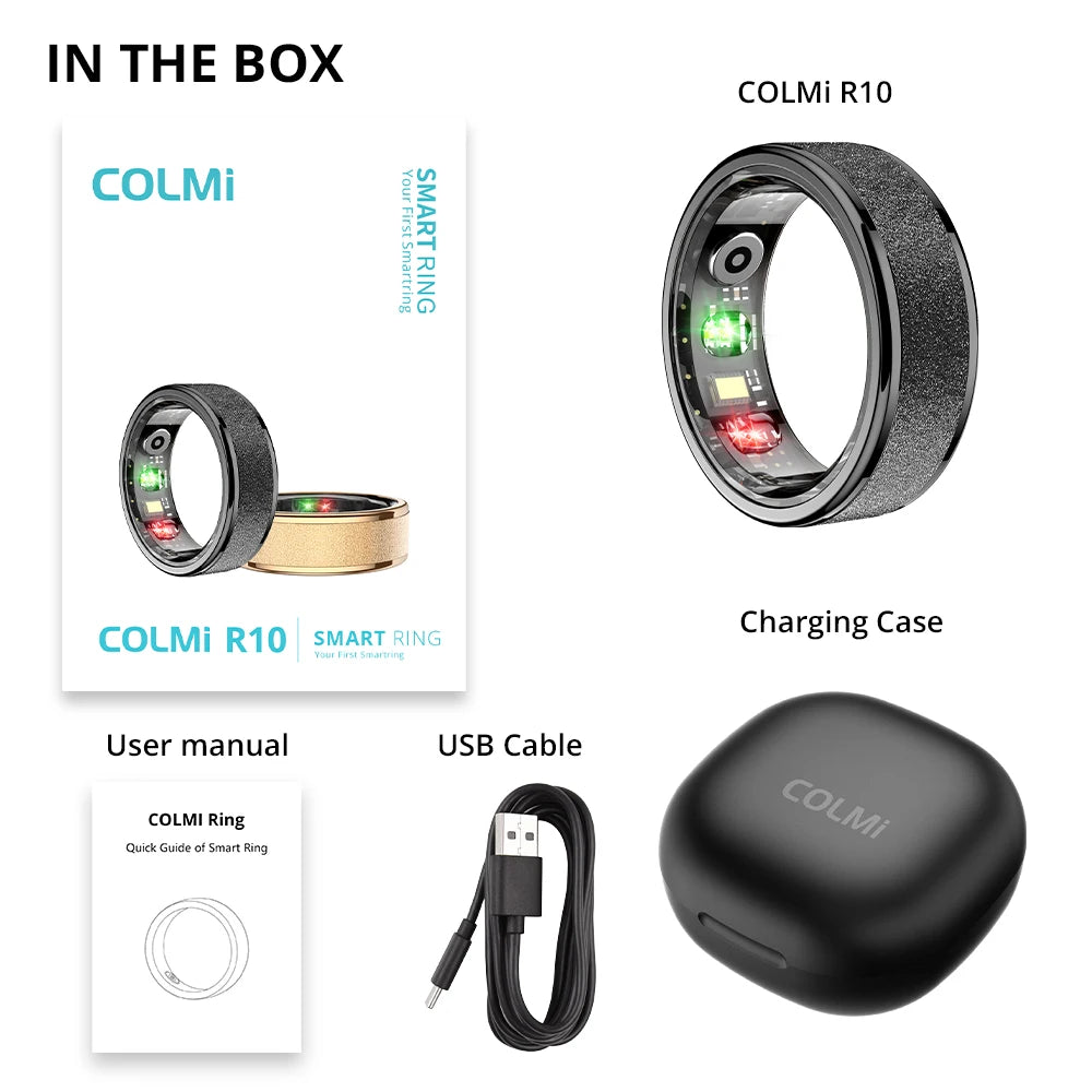 R10 Smart Ring with Health Monitor