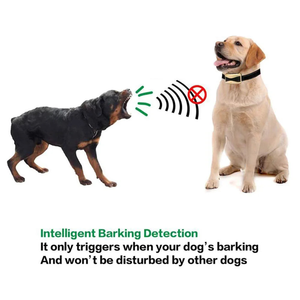 Rechargeable Anti-Bark Dog Training Collar