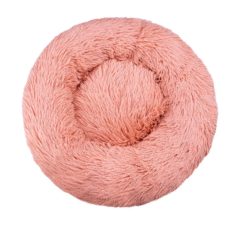 Cozy Round Plush Bed