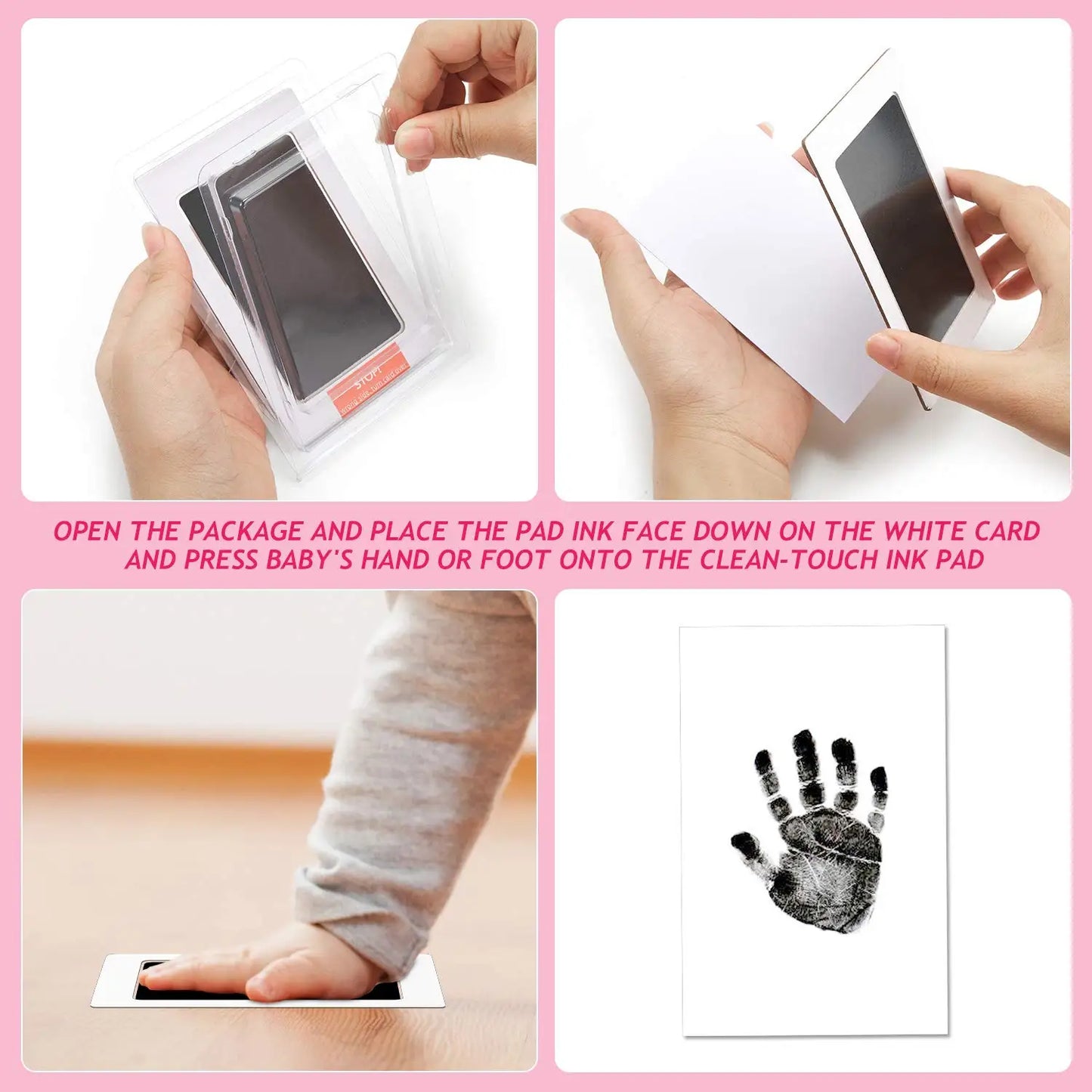 Newborn Baby Handprint
