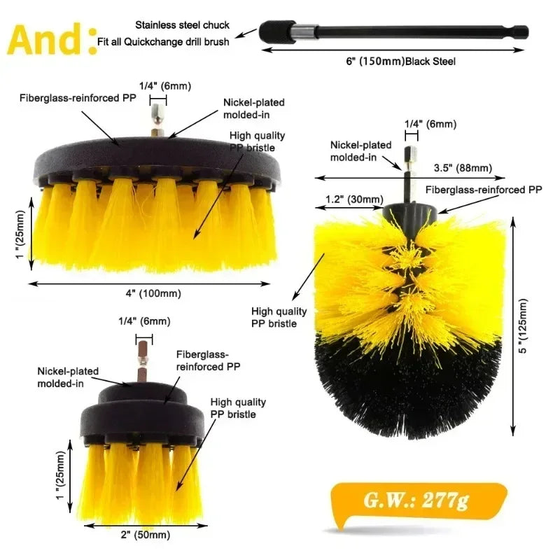 Electric Drill Scrubber Brush