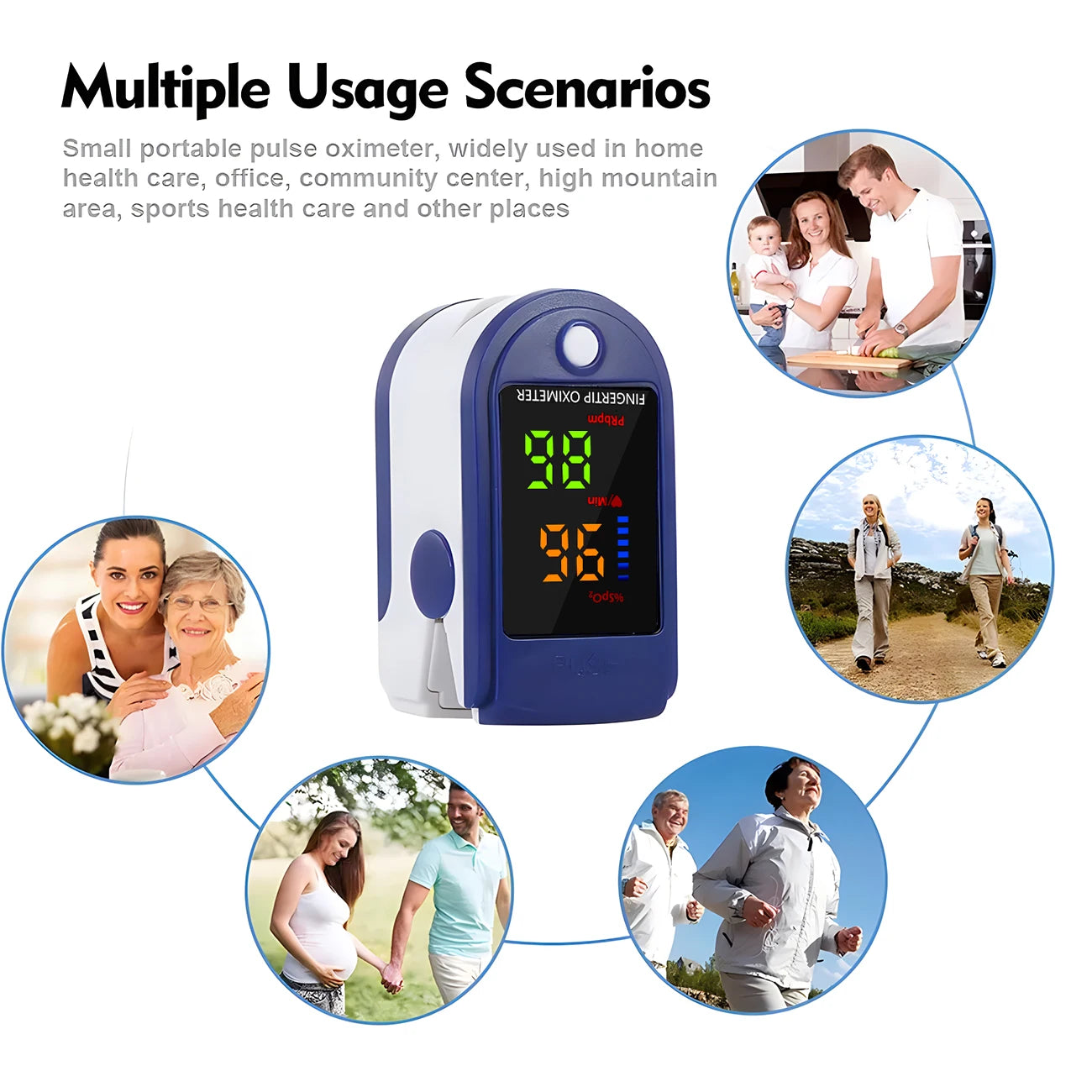 Pediatric Finger Pulse Oximeter