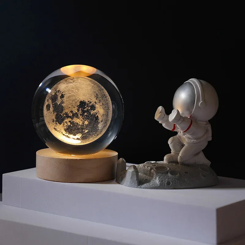 USB LED Moon Night Light