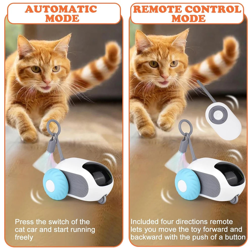 Smart Remote-Controlled Cat Toy