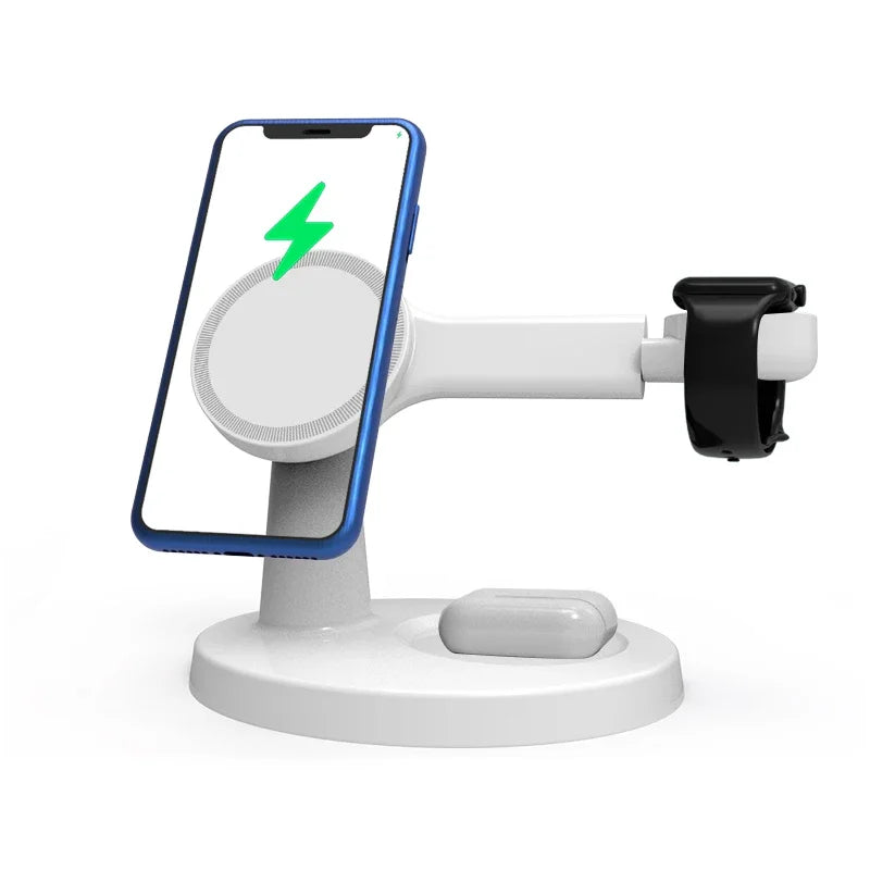 3-in-1 Magnetic Wireless Charger Stand