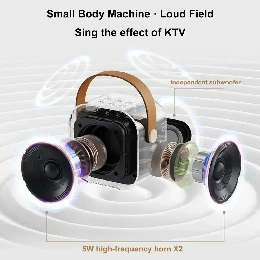 Portable Bluetooth Karaoke Speaker