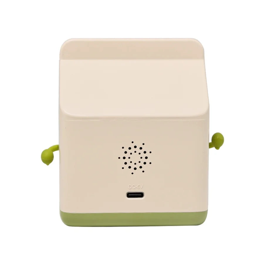 Multi-Functional LED Milk Carton Alarm Clock