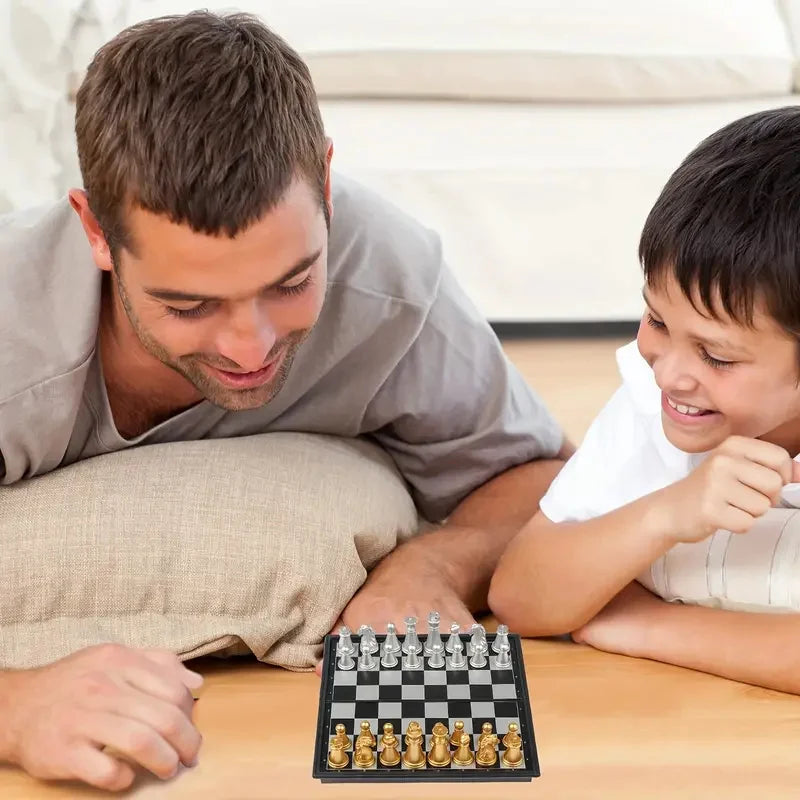 Portable Mini Magnetic Folding Chess Board Game