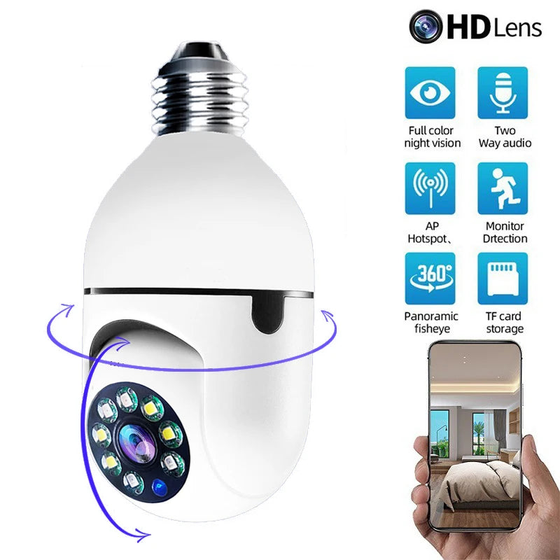 4G Wi-Fi Bulb Camera
