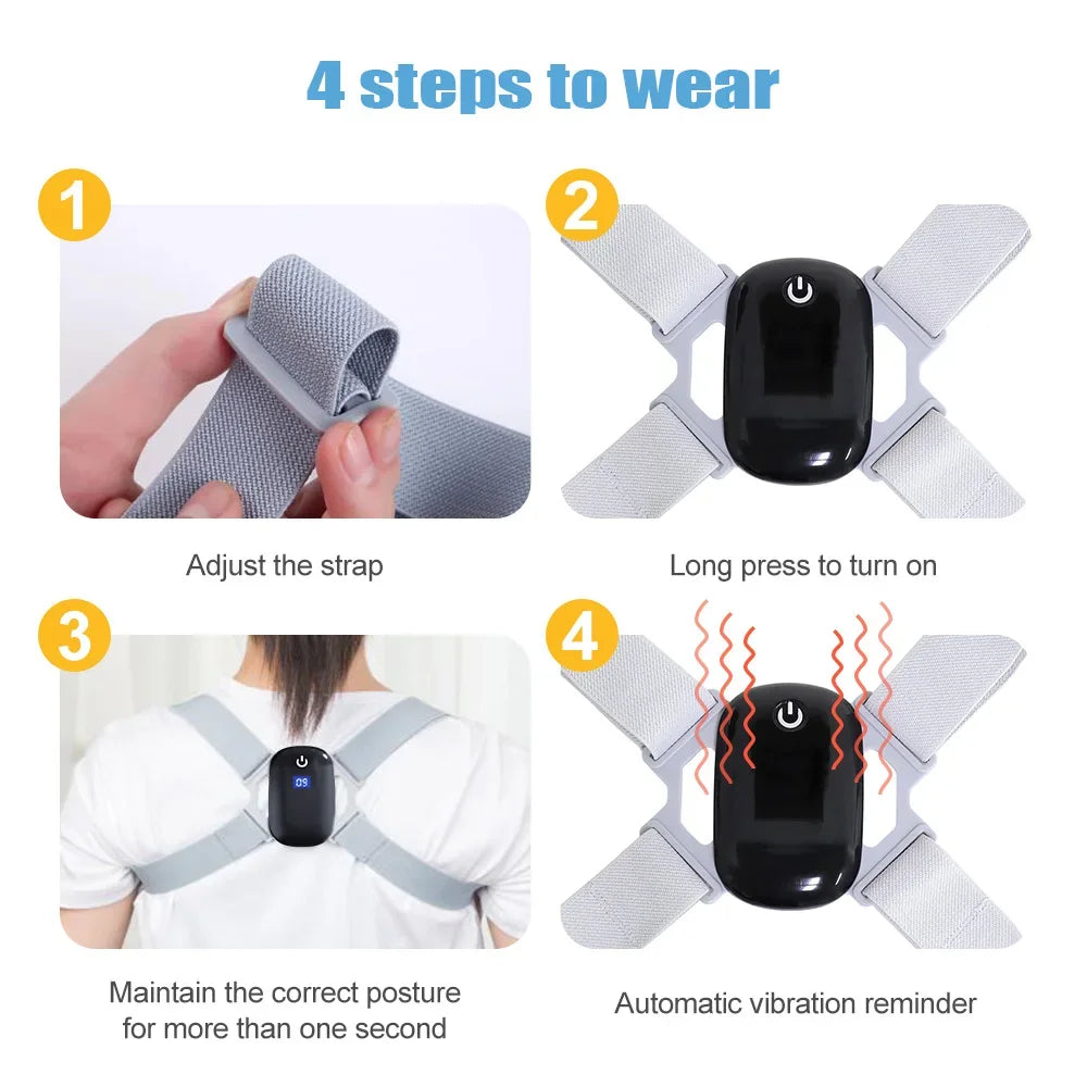 Smart Posture Corrector with Sensor Reminder