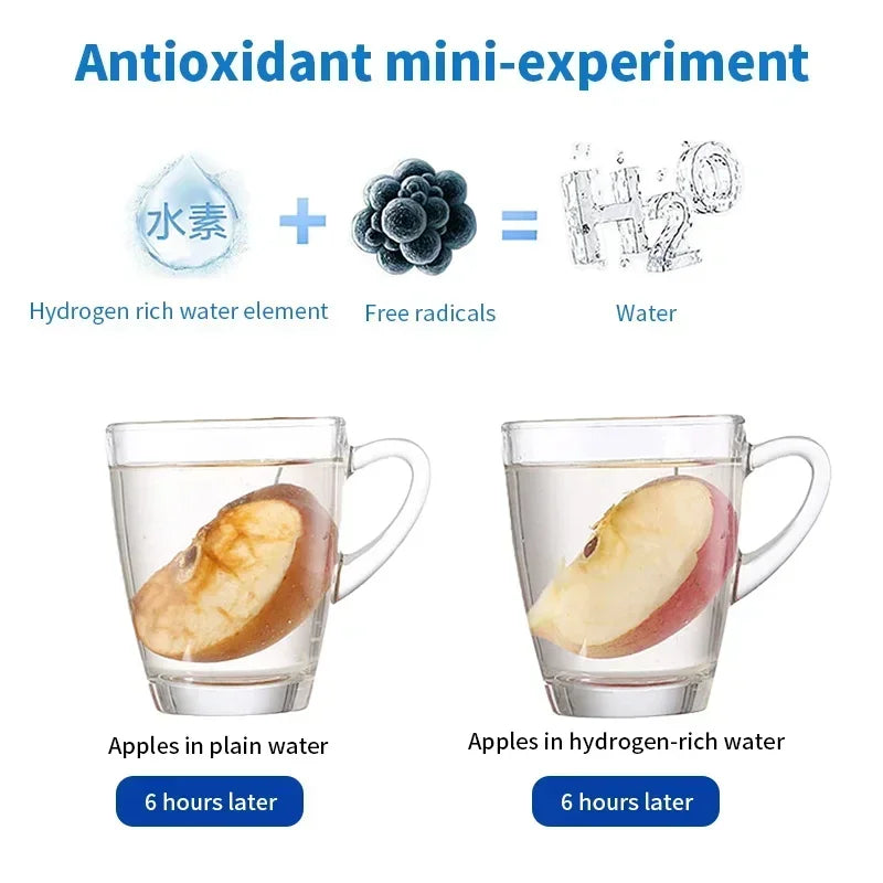 Hydrogen Oxygen Water Bottle
