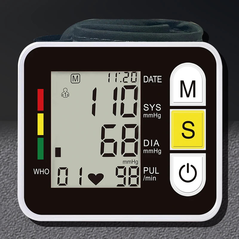 Digital Wrist Blood Pressure Monitor