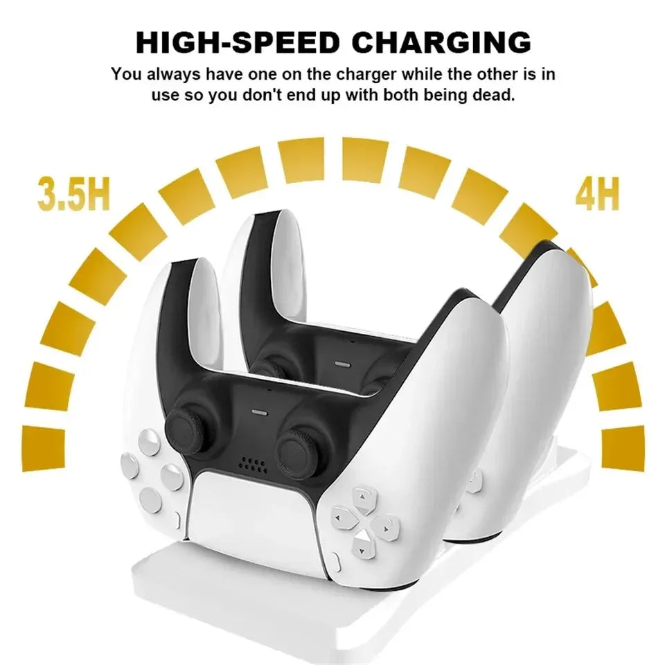 Fast Charging PS5 Dual Controller Dock