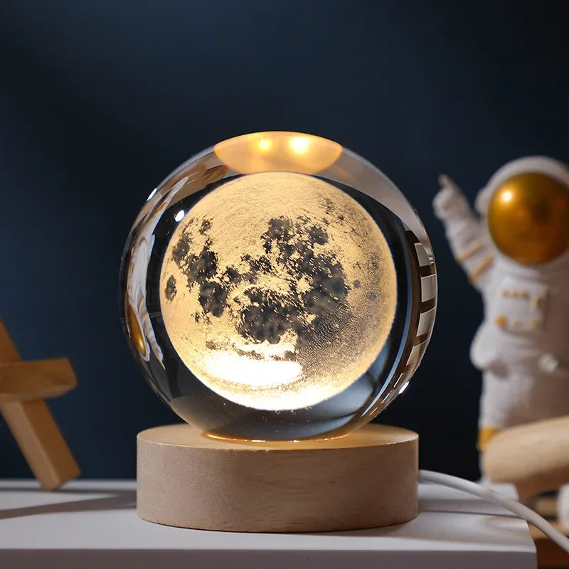 USB LED Moon Night Light