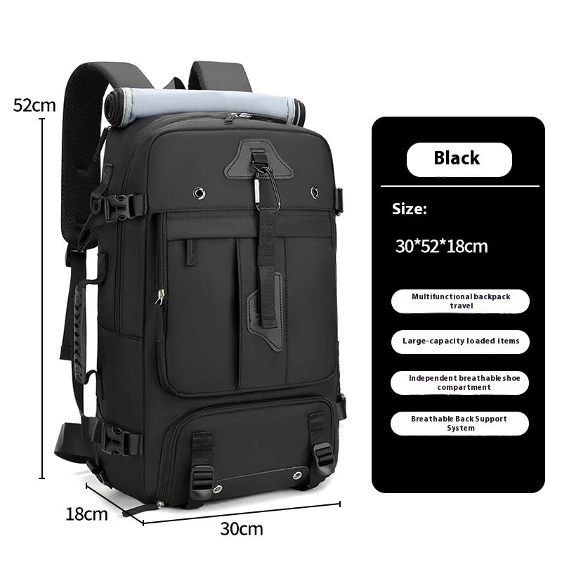 Large Capacity Waterproof Travel Backpack