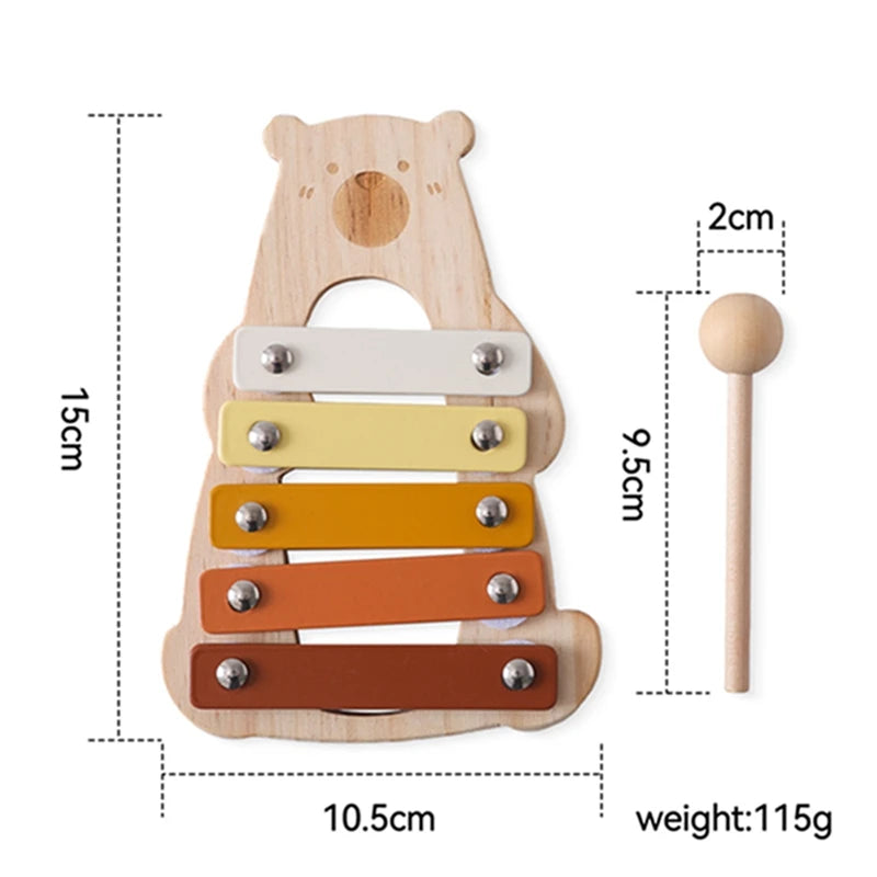Montessori Wooden Musical Instrument Set