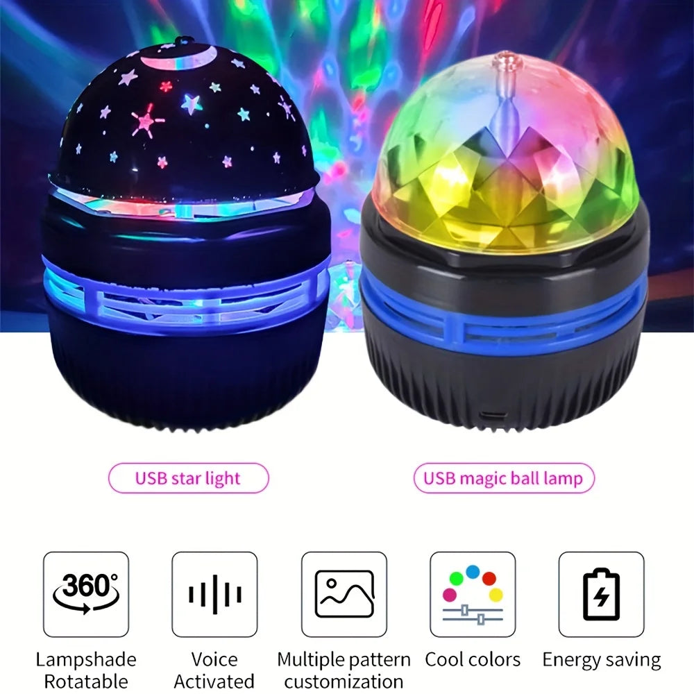 Galaxy Star Projector Night Light
