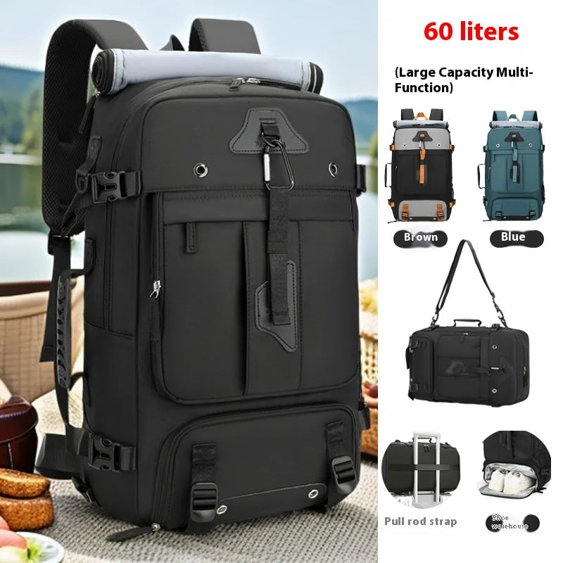 Large Capacity Waterproof Travel Backpack