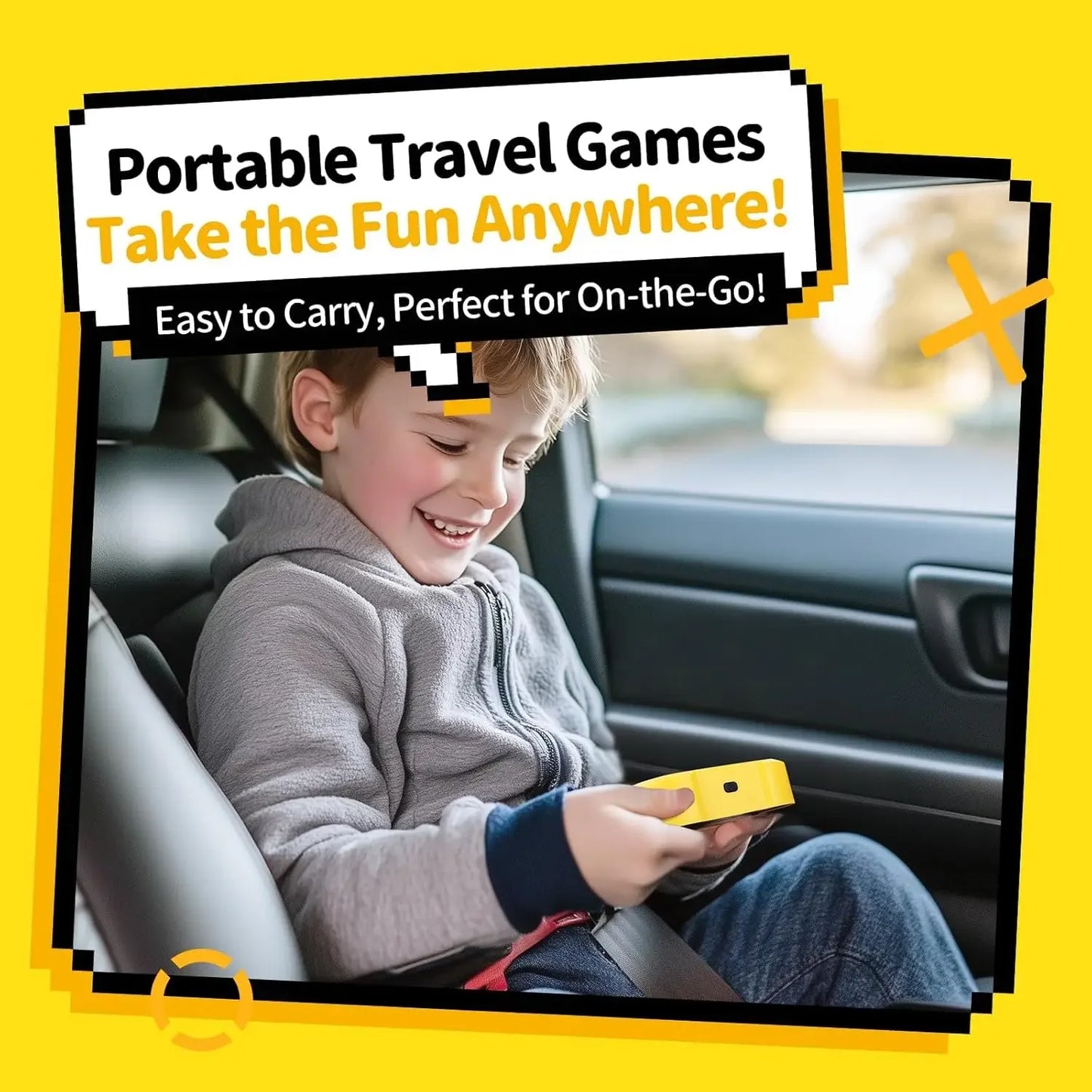Portable Electronic Tic Tac Toe Game Console