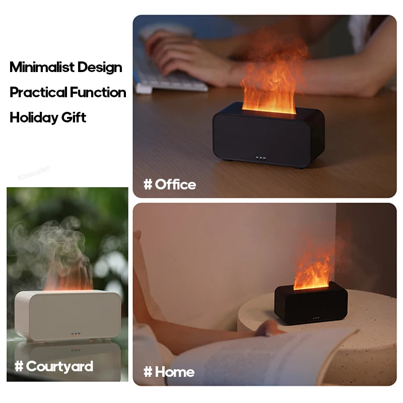 Mini Flame Aromatherapy Humidifier