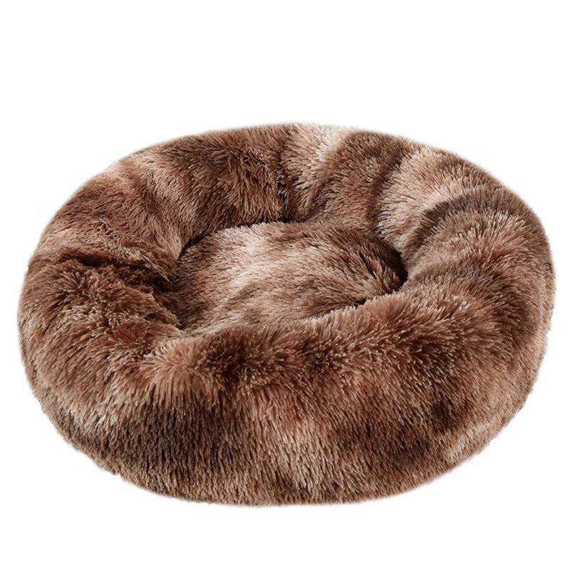 Cozy Round Plush Bed
