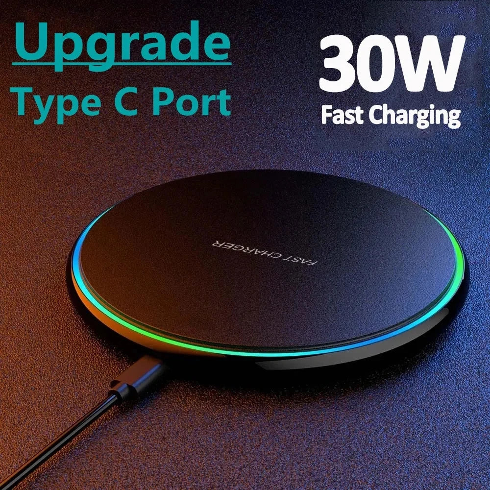 30W Wireless Charging Pad