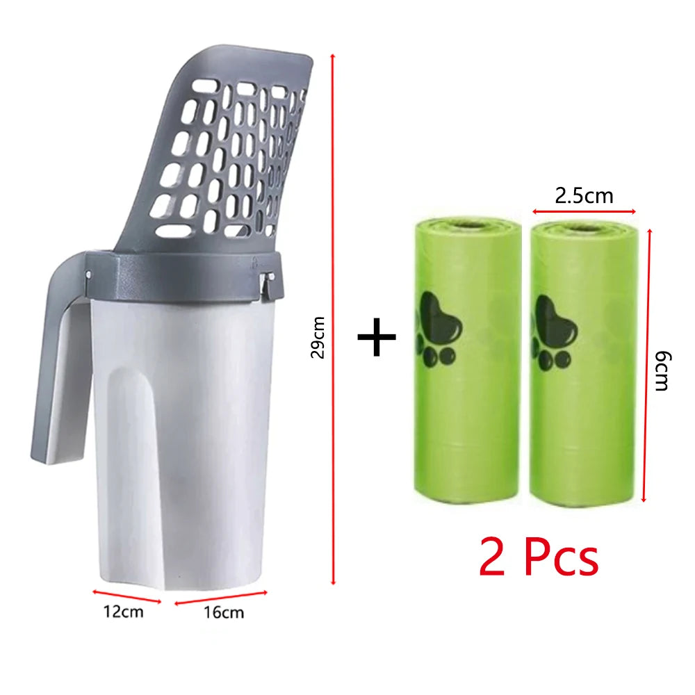 Durable Plastic Litter Scoop