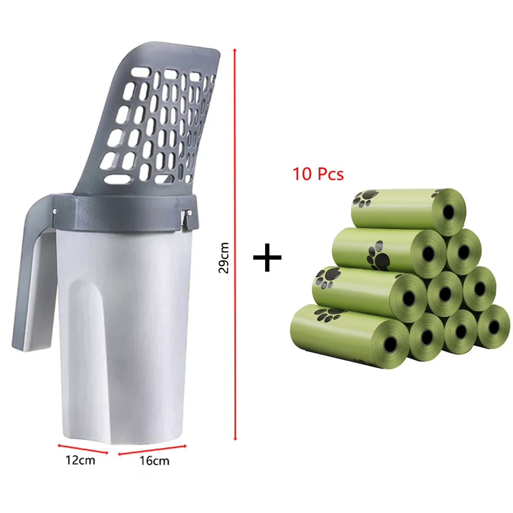 Durable Plastic Litter Scoop