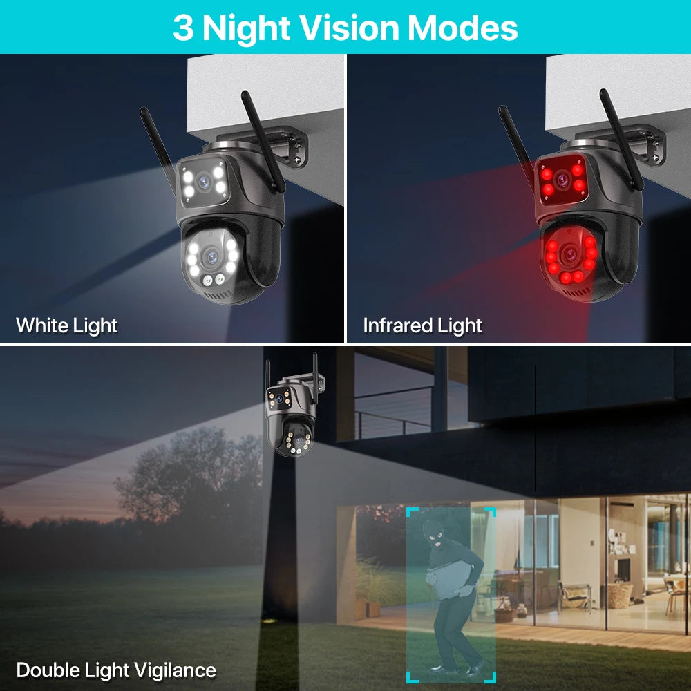 4K 8MP Wi-Fi Camera with AI Auto Tracking