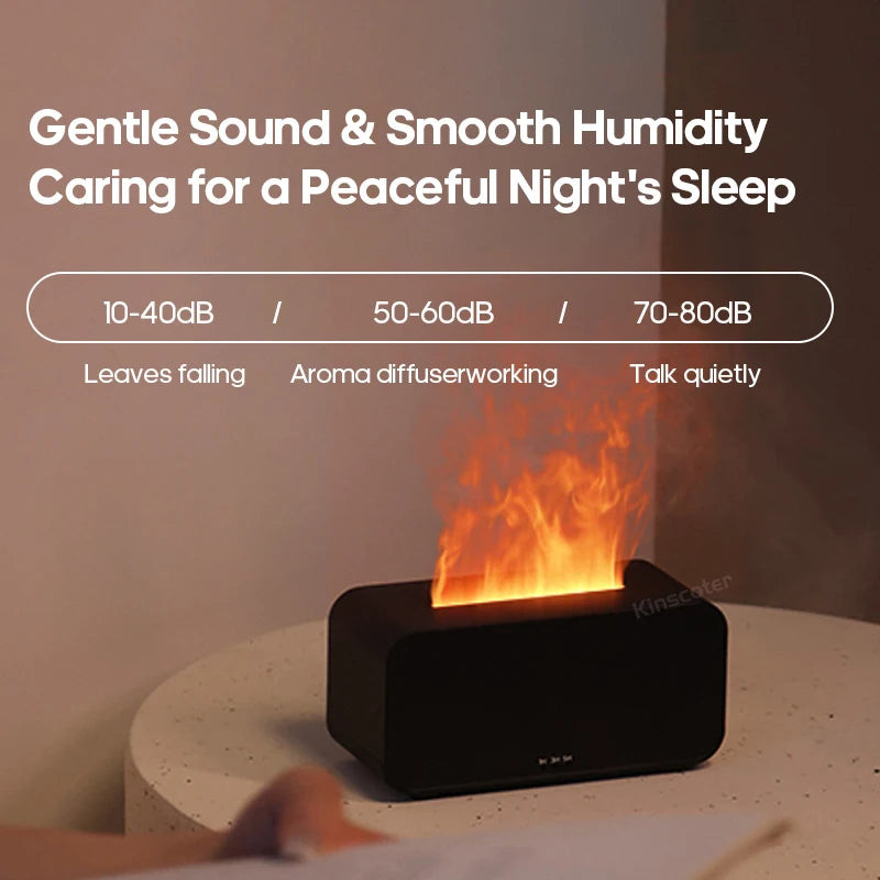 Mini Flame Aromatherapy Humidifier
