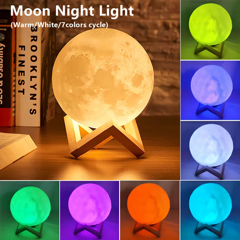 LED Moon Galaxy Light