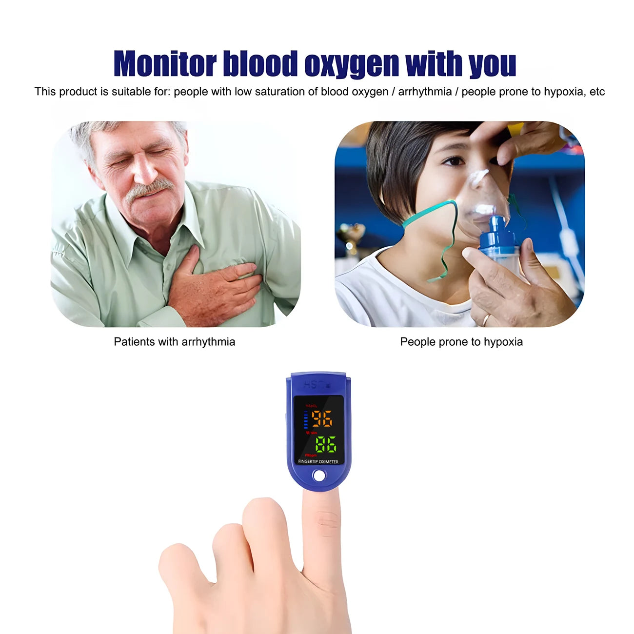Pediatric Finger Pulse Oximeter