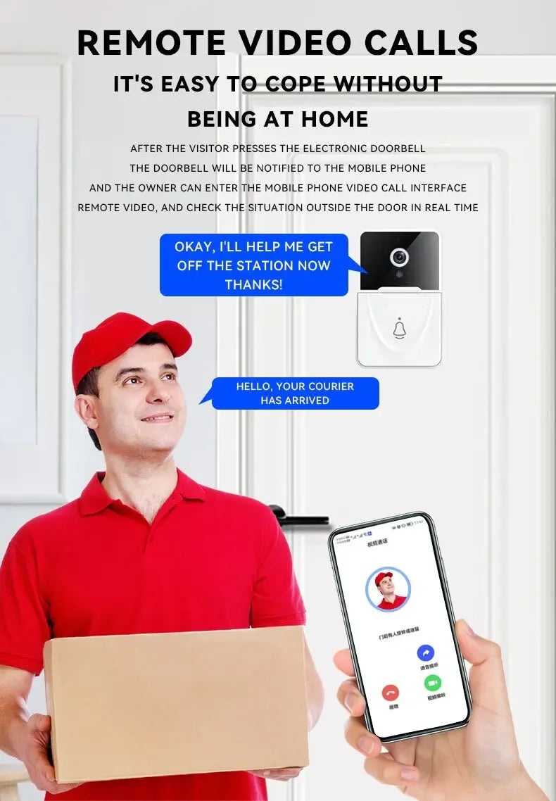 Smart Wi-Fi Video Doorbell