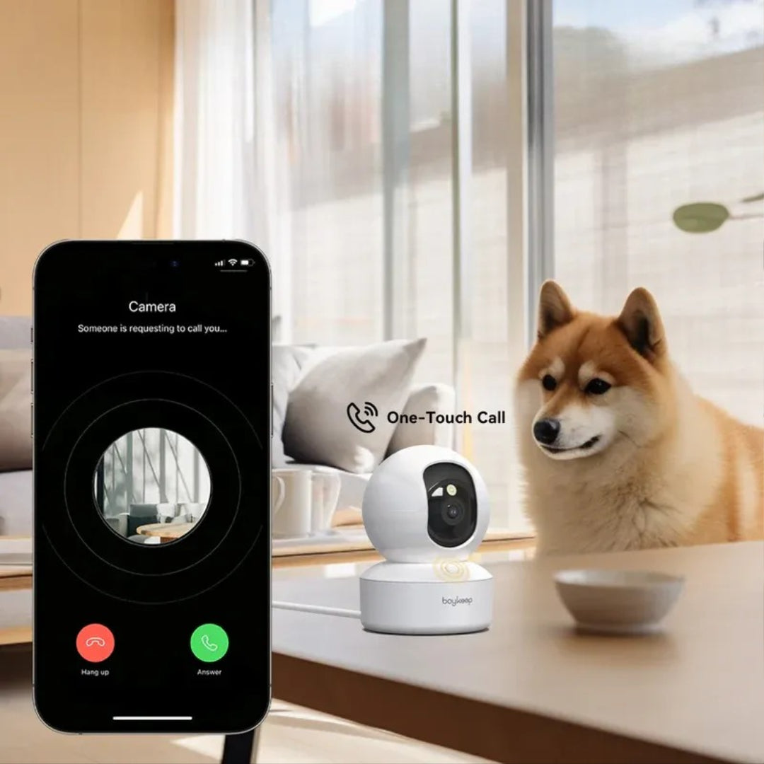 2K Indoor Pet Camera with 360° View
